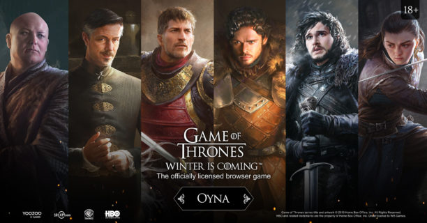 Tarayıcı Tabanlı Strateji Oyunu Game of Thrones: Winter is Coming Çıktı