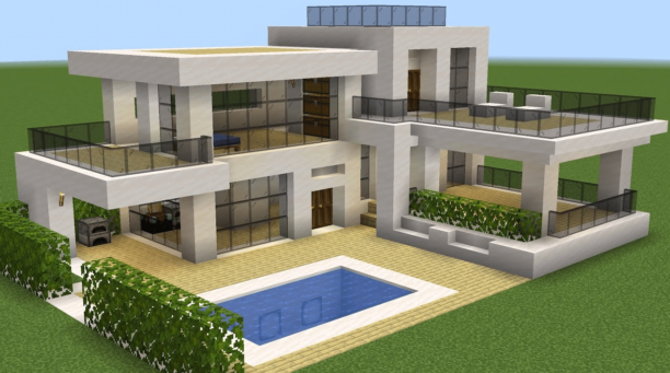 Minecraft Modern Ev Yapımı